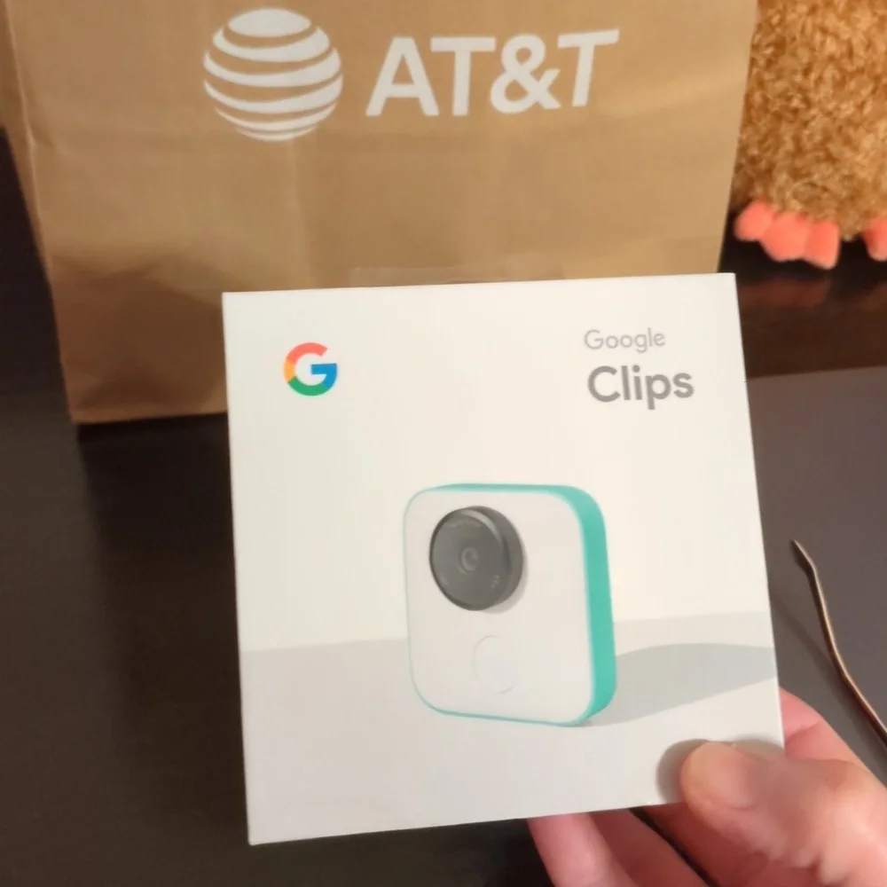 Google Clips Camera with Silicone Case NIB NWT